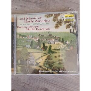Cd Lost Music Of Early America  Music Of The Moravians 1997